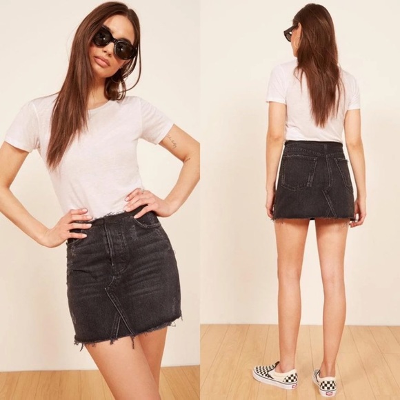 Reformation Denim Westin Mini Skirt - Picture 7 of 7